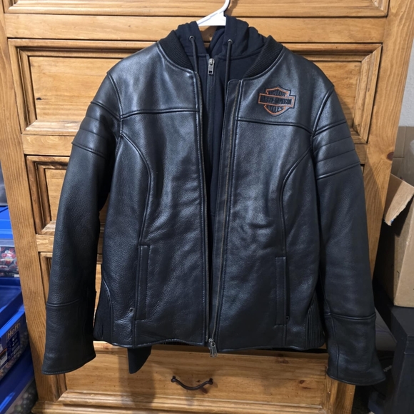 Harley-Davidson Black Leather Jacket for Men